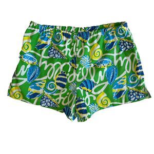The Lilly Sportswear Division Vintage Lilly Pulitzer 1970s Seashell Shorts S